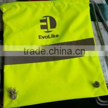 hi-vis reflective safety backpack EN ISO 20471