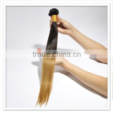 Top quality ombre 1b/33/27 color wholesale hair extension