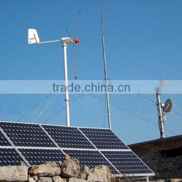 Wind solar hybrid sytem, 5KW wind turbine + 5kw solar panel