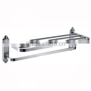 Bathroom stainless steel towel shelf