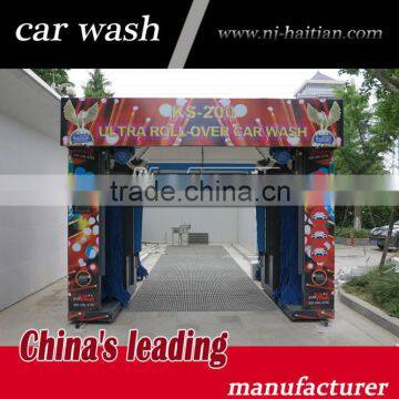 KS-200 7 brushers 4 dryers soft touch car wash equipment china