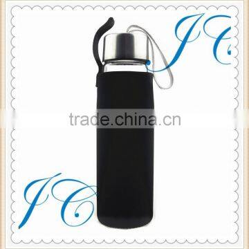 Top quality custom OEM design colorful fashion silicone water bottle cooler sleeve