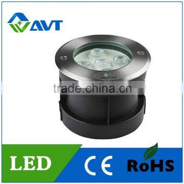 High Quality IP68 3W round Underground Light for garden