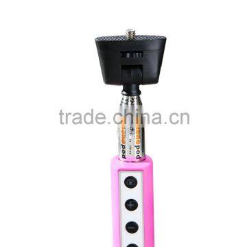 Selfie Stick with zoom function, bluetooth selfie stick, flexible extendable monopod