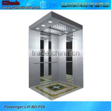 Luxurious Passenger Elevator 1.75m/s 600kg / elevator parts / Lift cabin