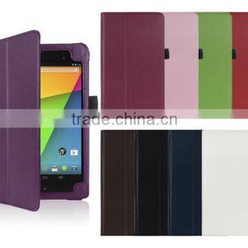 PU Leather Protective Case Stand Cover For 7 Inch ASUS Google Nexus 7 2nd 2 Gen Tablet Cases