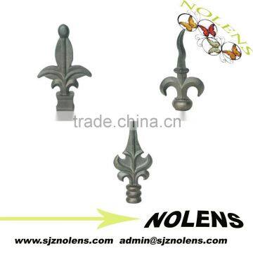 Cast iron finials used for cast iron fence