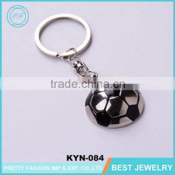 Souvenir Holder Football Shape Key Chains/Soft Metal Key Chain