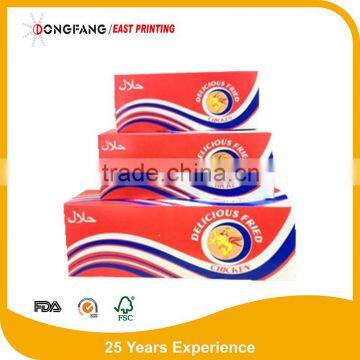 Ivory Card Board Folding Paper Food Packaging Paper Chicken Wing Boxes photo-6
