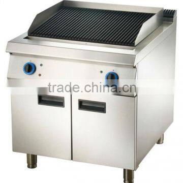 Electric Lava Rock Grill with Cabinet