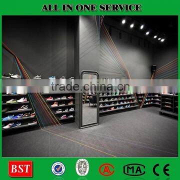 Customized Fashion design Shoes Store furniture , Shoes Display Stand