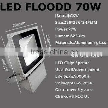 Premium Quality Outdoor 70W High Power AC85-265V LED Flood Light photo-3