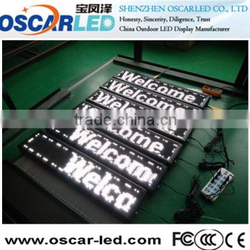 Top Quality outdoor single color led screen china xxx com p10 moving message led scrolling display