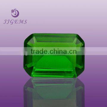 China manufacturing baguette cut corner synthetic quartz crystal