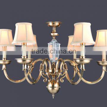 brass pendant lamp classical for restaurant