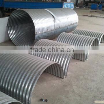 Alibaba China Lanyu large diameter corrugated steel culvert