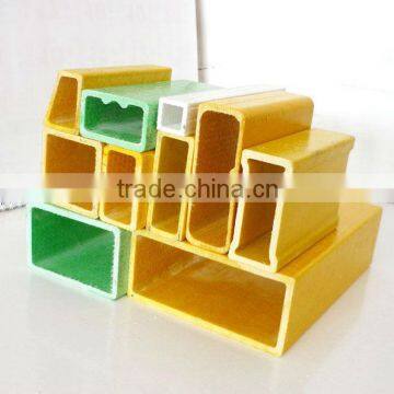 19mm to 50mm frp fiberglass pultruded square rectangular tube