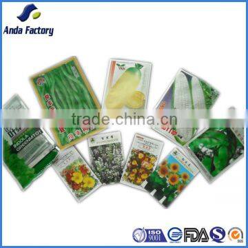Fresh Vegetable and Fruit Seeds Plastic Packaging Bag/fertilizer Plastic Sachet/stand up Pouch photo-4