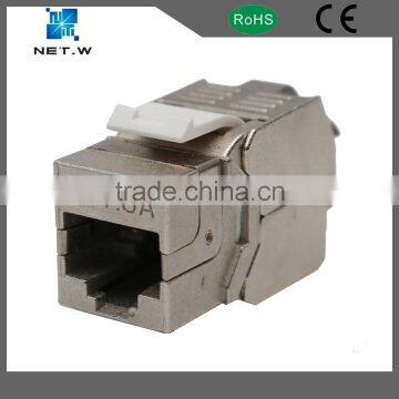 Rj45 Cat6A Keystone Jack, Cat7 Rj45 Modular Jack, Female Keystone Jack photo-2