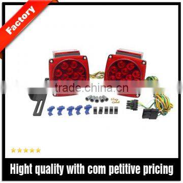 LED DC 12V square trailer light kit