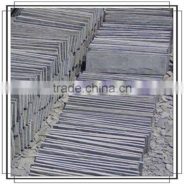 Black strip decorative outdoor wall tiles mushroom slate