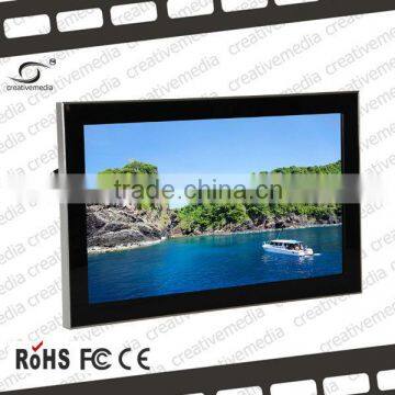 new fashion acrylic display shelf with LED screen