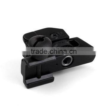 Hunting Tactical Detachable Compact Backup Iron Rear Sight With Full Windage Elevation Adjustment photo-5