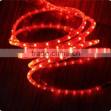 13mm 2wires 36leds Red 220v IP44 50 meter led rope light