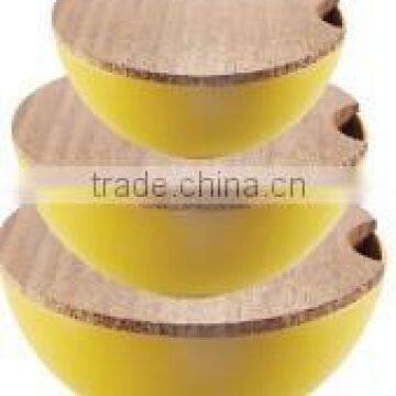 eco-friendly colorful biodegradable bamboo fiber bowl set                        
                                                Quality Choice