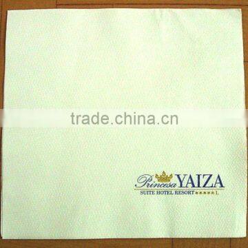 Airlaid napkin with printing