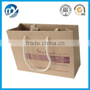 2016 customized luxury paper shopping bags with factory price