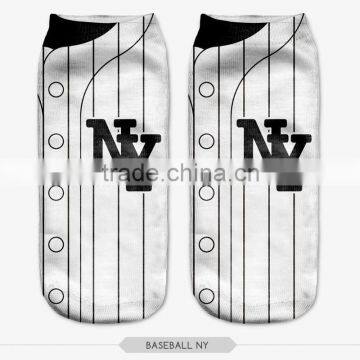 Emoji Stocking Pig Wood High Quality 3d Digital Full Print Colorful Ankle Socks Sports Unisex Custom Hot Sale Stretch Spandex photo-4