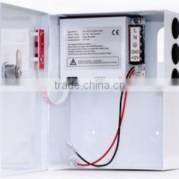 7ah battery, dc 12v 3a power supply unit, metal box