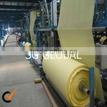 Yellow color pp fabric made by water jet looms