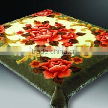 Polyester Printed 150*200cm Carved Blanket