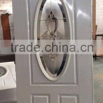 JINXUN Steel Entry Door 36"80" 3/4 Oval Model HEDAS