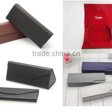 Custom PU leather fancy personalized Folding Reading Glasses Case from China factory                        
                                                Quality Choice