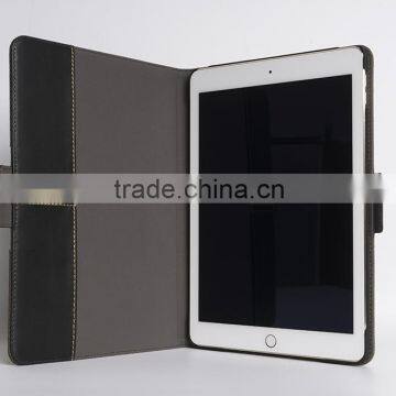 10 tablet leather case grey canvas case for ipad air 2