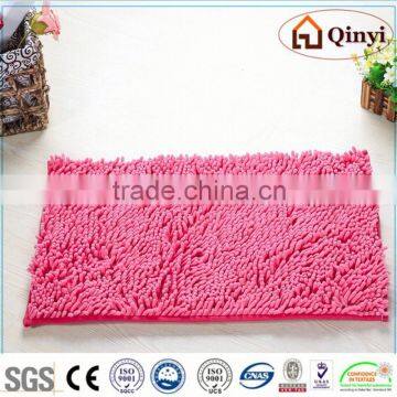 NEW Super soft microfiber chenille rug /mat / Chenille mat-QINYI