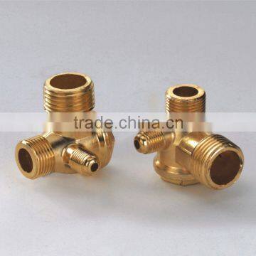 kirsite copper plated check valve for air compressor