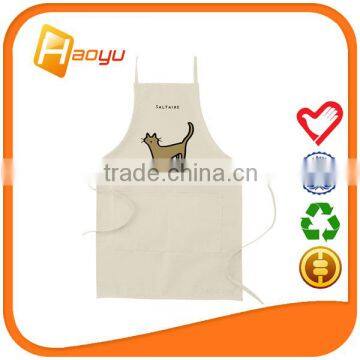 Hign quality plastic apron for cooking fashion design