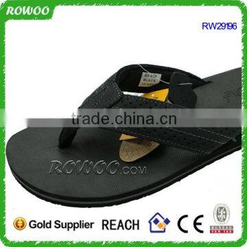 Summer Fashion Walking Beach PU Strap Men Rubber Sandals photo-3