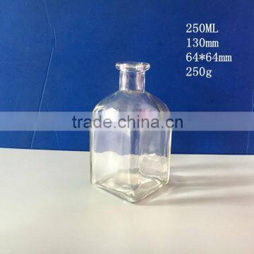 250ml square shape glass bottle for gin wine                        
                                                Quality Choice
                                                                    Supplier's Choice