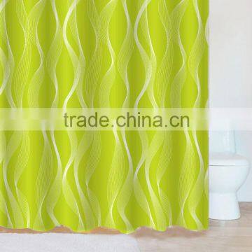 China Supplier Houseware OEM Customed printed Shower curtains