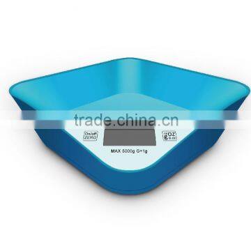 Incorporate Digital Food Scale LCD Kitchen Scale With Tray Shape Platform