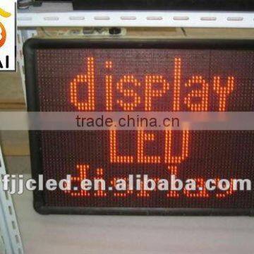 high brightness single color led display P12.5 graphics