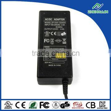 Desktop Switching Power Supply 12V 4A Ktec Adapter UL CE KC Passed photo-2