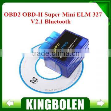 Hot Super OBD bluetooth elm327 car obd obdii can bus scanner bluetooth elm 327 interface vgate smart elm327