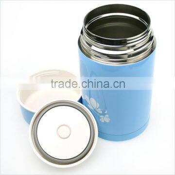 Stainless steel lunch box/BPA free food warmer insulated lunch box