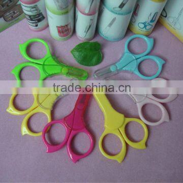 S/S beauty scissors with PS handles for babies